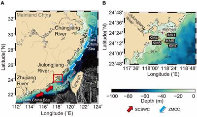 Land-Ocean Interaction Affected by the Monsoon Regime Change in Western Taiwan Strait